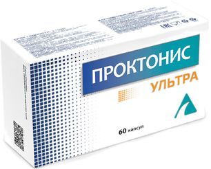 Проктонис Ультра капсулы массой 0,46г 60 шт. Проктонис Ультра капсулы массой 0,46г 60 шт.