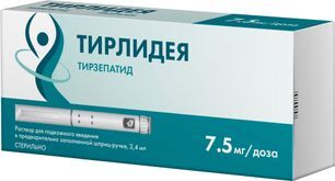 Тирлидея 7,5мг/доза 2,4мл раствор для подкожного введения шприц-ручка (в комплекте с иглами 4шт)