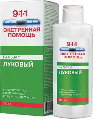 911 Экстренная Помощь Луковый бальзам от выпадения волос 150мл