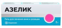 Азелик 15% 5г гель для наружного применения Азелик 15% 5г гель для наружного применения