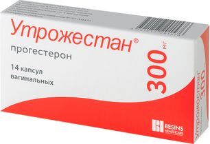 Утрожестан 300мг 14 шт. капсулы вагинальные Утрожестан 300мг 14 шт. капсулы вагинальные