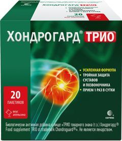 Хондрогард трио порошок 20 шт. Хондрогард трио порошок 20 шт.