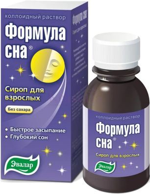 Формула Сна 100мл раствор Эвалар Формула Сна 100мл раствор Эвалар