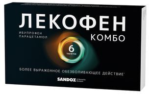 Лекофен Комбо 200мг+500мг 6 шт. таблетки покрытые пленочной оболочкой Ронтис Хеллас Медикал энд Фармасьютикал Продактс С.А. Лекофен Комбо 200мг+500мг 6 шт. таблетки покрытые пленочной оболочкой Ронтис Хеллас Медикал энд Фармасьютикал Продактс С.А.