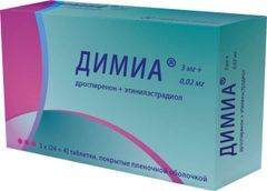 Димиа 3мг+0,02мг 84 шт. таблетки покрытые пленочной оболочкой