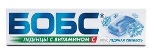 Бобс леденцы ледяная свежесть/витамин С 35г