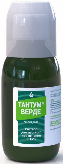Тантум Верде 0,15% 240мл раствор для местного применения Азиенде Кимике Риуните Анжелини Франческо А.К. размер А.Ф. С.п.А. Тантум Верде 0,15% 240мл раствор для местного применения Азиенде Кимике Риуните Анжелини Франческо А.К. размер А.Ф. С.п.А.