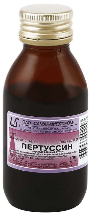 Пертуссин 100г сироп
