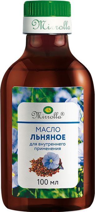 Мирролла масло льняное 100мл Мирролла масло льняное 100мл