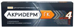 Акридерм Гк 30г крем для наружного применения Акрихин