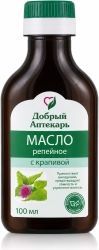 Добрый аптекарь масло репейное с крапивой 100мл Добрый аптекарь масло репейное с крапивой 100мл
