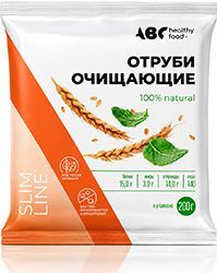 Aвс Хэлси Фуд отруби очищающие 200г Aвс Хэлси Фуд отруби очищающие 200г