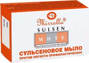 Сульсен Мите мыло против перхоти 1% 100г