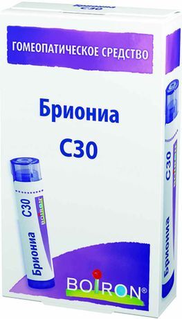 Бриония С30 4г гранулы гомеопатические Бриония С30 4г гранулы гомеопатические