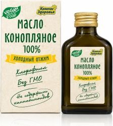Конопляное масло пищевое 100мл Конопляное масло пищевое 100мл