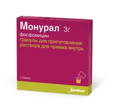 Монурал 3г 2 шт. гранулы для приготовления раствора для приема внутрь Zambon S.P.A. Монурал 3г 2 шт. гранулы для приготовления раствора для приема внутрь Zambon S.P.A.