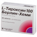 L-Тироксин 100 Берлин-Хеми 100 шт. таблетки