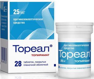 Тореал 25мг 28 шт. таблетки покрытые пленочной оболочкой