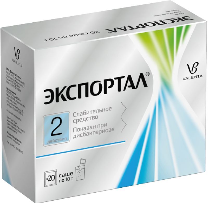 Экспортал 10г 20 шт. порошок для приготовления раствора для приема внутрь Ооо, фото №3