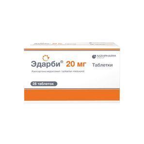 Эдарби 20мг 28 шт. таблетки Эдарби 20мг 28 шт. таблетки