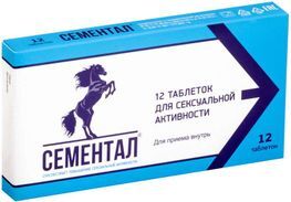 Сементал таблетки 12 шт.