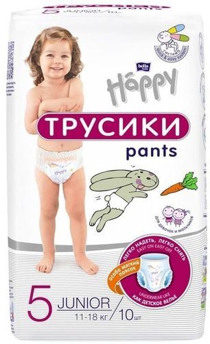 Белла беби хеппи пантс подгузники-трусы джуниор 11-18кг 10 шт. Белла беби хеппи пантс подгузники-трусы джуниор 11-18кг 10 шт.
