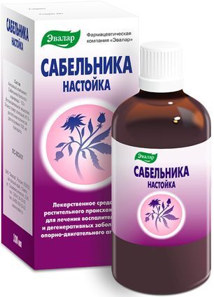 Сабельника настойка 100мл