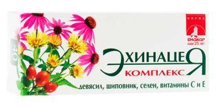 Эхинацея Комплекс драже 40 шт. Биокор Эхинацея Комплекс драже 40 шт. Биокор