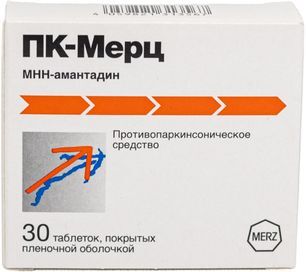 Пк-Мерц 100мг 30 шт. таблетки покрытые пленочной оболочкой Merz Pharma GmbH & Co. KgaA Пк-Мерц 100мг 30 шт. таблетки покрытые пленочной оболочкой Merz Pharma GmbH & Co. KgaA