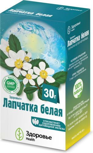 Лапчатка Белая Корневища 30г Бад Здоровье
