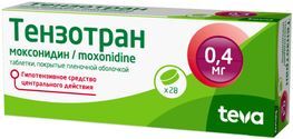 Тензотран 0,4мг 28 шт. таблетки покрытые пленочной оболочкой