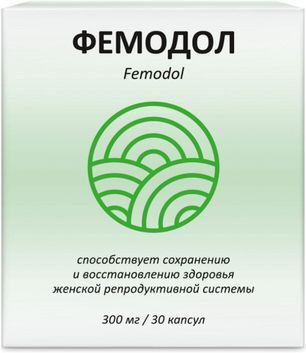 Фемодол капсулы массой 300мг 30 шт. Фемодол капсулы массой 300мг 30 шт.