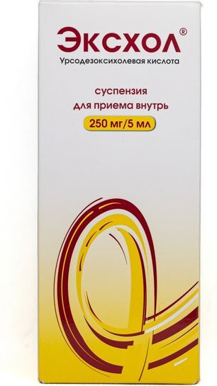 Эксхол 250мг/5мл 250мл суспензия для приема внутрь