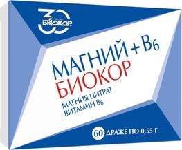 Магний+в6 драже 60 шт. Магний+в6 драже 60 шт.