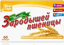 Масло Зародышей Пшеницы капсулы 0,3г 60 шт. РеалКапс Масло Зародышей Пшеницы капсулы 0,3г 60 шт. РеалКапс