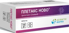 Плетакс Ново 100мг 60 шт. таблетки Плетакс Ново 100мг 60 шт. таблетки
