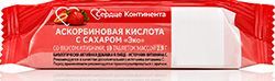 Сердце Континента Аскорбиновая Кислота С Сахаром таблетки Клубника 10 шт. Сердце Континента Аскорбиновая Кислота С Сахаром таблетки Клубника 10 шт.