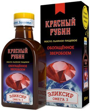 Красный Рубин масло льняное пищевое обогащенное зверобоем 200мл Компас Здоровья Красный Рубин масло льняное пищевое обогащенное зверобоем 200мл Компас Здоровья