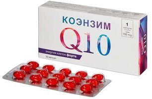 Коэнзим q10 капсулы энергия клеток форте 30 шт.