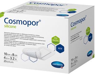 Хартман Космопор Силикон повязка 10х8см 25 шт. Хартман Космопор Силикон повязка 10х8см 25 шт.