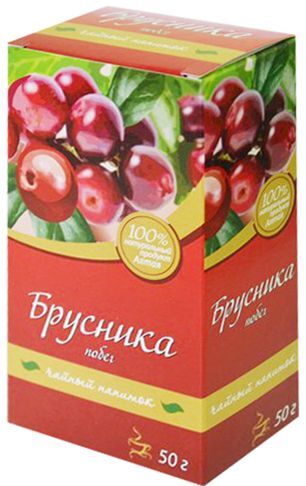 Брусника Побег чайный напиток 50г Кима Фирма Брусника Побег чайный напиток 50г Кима Фирма