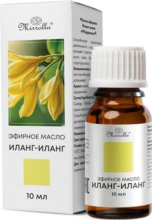 Мирролла масло эфирное Иланг-Иланг 10мл Мирролла Мирролла масло эфирное Иланг-Иланг 10мл Мирролла