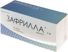 Зафрилла 2мг 84 шт. таблетки
