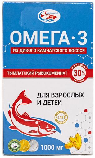 Салмоника Омега-3 капсулы из дикого камчатского лосося 1000мг 42 шт. Салмоника Омега-3 капсулы из дикого камчатского лосося 1000мг 42 шт.