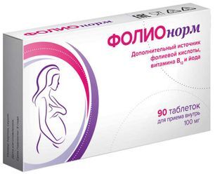 Фолионорм таблетки 90 шт. В-Мин + Фолионорм таблетки 90 шт. В-Мин +