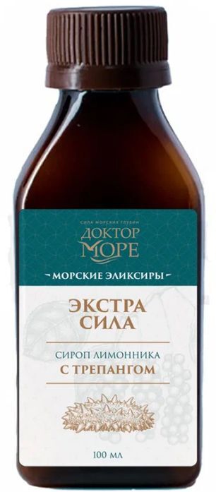 Доктор Море Сироп Лимонника С Трепангом сироп 100мл Доктор Море Сироп Лимонника С Трепангом сироп 100мл