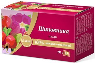 Шиповник напиток чайный 1,5г 20 шт. фильтр-пакет Шиповник напиток чайный 1,5г 20 шт. фильтр-пакет