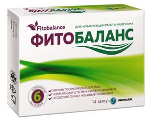 Фитобаланс капсулы 14 шт. Фитобаланс капсулы 14 шт.