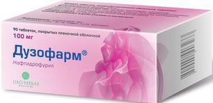 Дузофарм 100мг 90 шт. таблетки покрытые пленочной оболочкой Дузофарм 100мг 90 шт. таблетки покрытые пленочной оболочкой