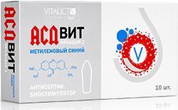 Витаукт Асдвит фитосвечи фракция 2 метиленовый синий 10 шт. Витаукт Асдвит фитосвечи фракция 2 метиленовый синий 10 шт.